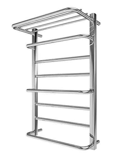 Водяна рушникосушка Mario Inox Люксор 770x530/500 1.7.044586.P, Хром, нижнее - фото 1