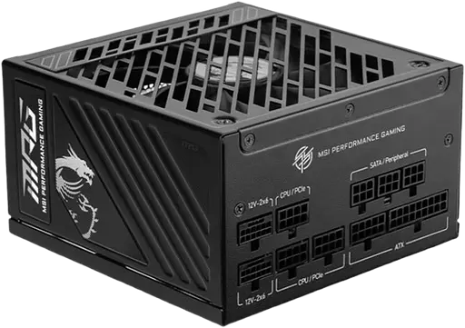 Блок питания MSI MPG GS 1000W 80+ Gold (MPG A1000GS PCIE5)