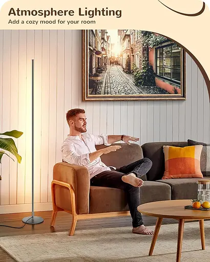 Світлодіодна кутова лампа EDISHINE 2 шт. з пультом дистанційного керування 57.5" - фото 7