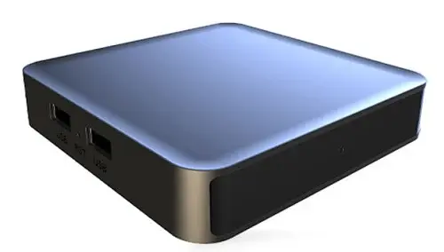 ТБ-приставка Dcolor GD2 Amlogic S905Y4, 2Gb/32Gb, Wi-Fi 2.4G +5G +100 Mb, USB2.0x2, AV, Mali-G31, HDMI, Bluetooth пульт голосове управління, BT 5.0, Android TV 11, сертифікація Google та Netflix 4K HDR 10+, Google Chromecast, Google Assistant, Dolby Audio - фото 1