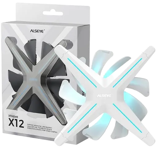 Вентилятор Alseye X12 Push ARGB White (AS.04.03.0026) - фото 3