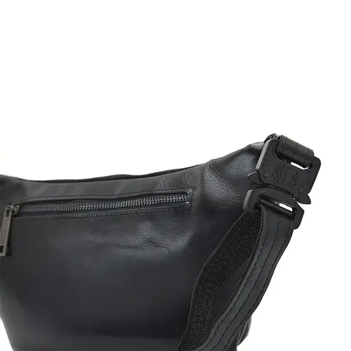 Чоловіча шкіряна сумка на пояс TARWA 14х29х5 см sum0025993 - фото 6