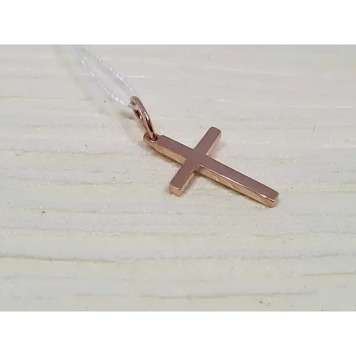 Золотий хрестик Харківська ювелірна фабрика з емаллю. 11589-МЕБЕЛ - фото 3