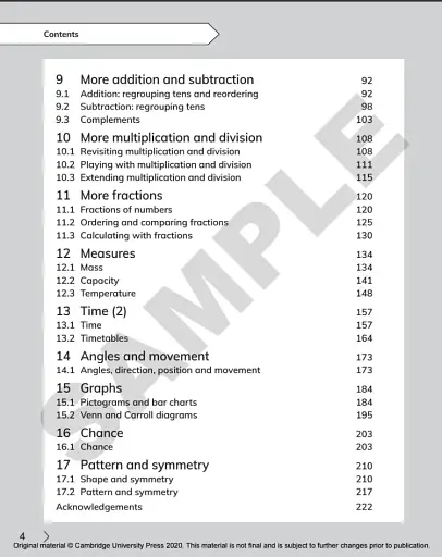 Cambridge Primary Mathematics 3. Workbook with Digital Access (1 Year) - фото 3