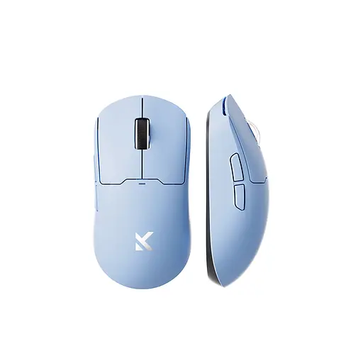 Компьютерная мышь MCHOSE A5 v2 Ultra беспроводная игровая PAW3395, 26000 DPI 2,4G+Bluetooth Blue