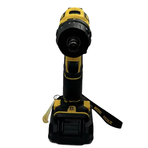 Шуруповерт профессиональный аккумуляторный Zegor CDP-21Q/21В/37 Нм/две скорости/2 батареи 21 В 2 Ач/реверс/подсветка/кейс
 - фото 8