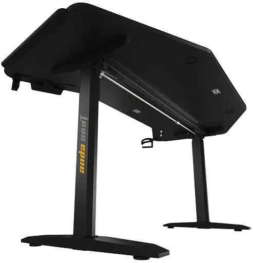 Геймерский стол Anda Seat Shadow Warrior Black (AD-D-DD1-1600L-02-B) (AD-D-DD1-1600L-02-B-B) - фото 4