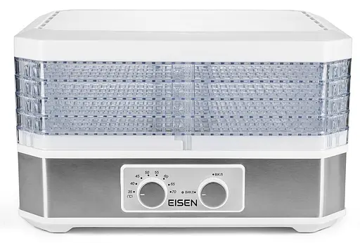 Сушарка овочів та фруктів Eisen EFD-055W 500W White - фото 2