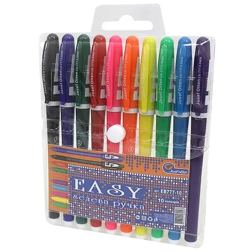 Набір гелевих ручок Bambi EB777-10 в наборі 10 кольорів - фото 1