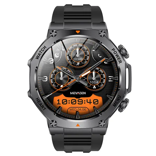 Годинник Smart Mevaden Ultra Rubber, 2 ремінця - фото 9