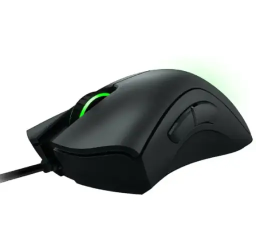 Игровая мышь Razer DeathAdder Essential зеленый оптический сенсор 6400 DPI - фото 3