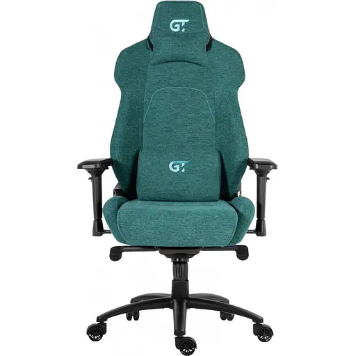 Геймерське крісло GT Racer (X-8702 Fabric Dark Green) - фото 2