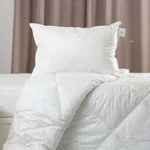 Подушка ТЕП Friendly Лебединый пух металлизированная печать 70 x 70 см (3-00503_00000) - фото 1