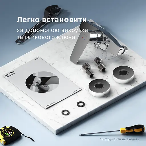 Змішувач для душу Am.Pm Gem хром F90A20000 Хром - фото 7