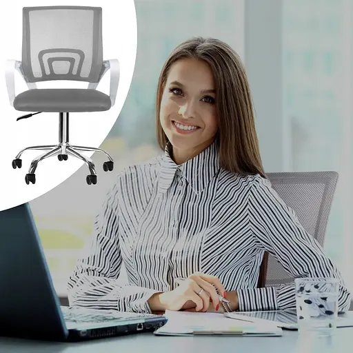 Офісне крісло Jumi Grey - фото 9