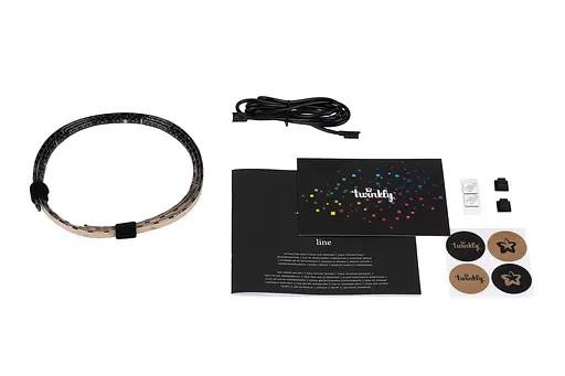 Twinkly Smart LED Twinkly Line RGB, підсвічування плюс 1,5м, Gen II, IP20, кабель чорний - фото 6