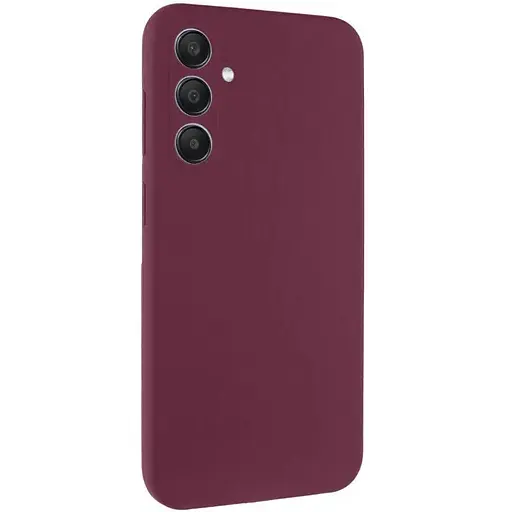 Чохол Silicone Cover Lakshmi Full Camera (AAA) для Samsung Galaxy A56 5G Бордовий / Plum