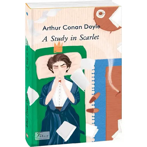 Книга A Study in Scarlet (Етюд у багряних тонах) - Arthur Conan Doyle (Folio) (анл.)