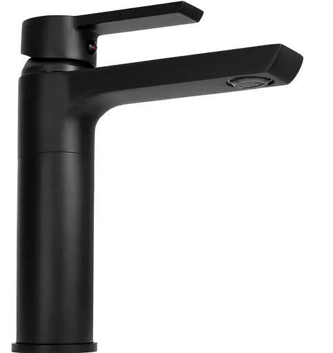 Змішувач для умивальника Rea Argus низький black REA-B6210 Чорний матовий - фото 5