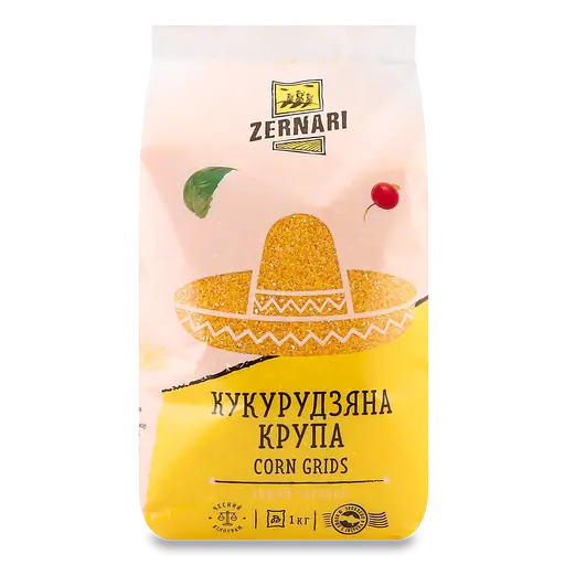 Крупа кукурудзяна Zernari, шліфована №5, 1 кг (772096) - фото 7