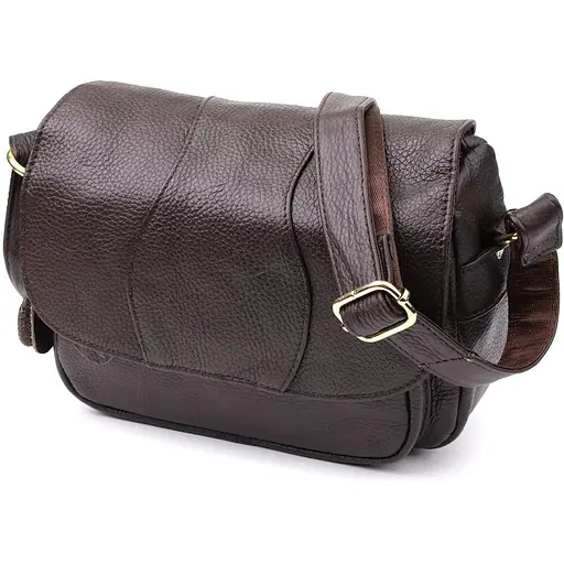 Сумка Vintage из натуральной кожи для женщин 23.5х17х10 см sum0027569 - фото 1