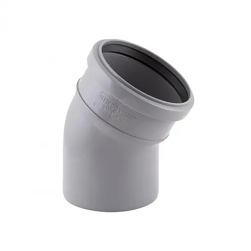 Колено PPR канализационное TA Sewage 110, 30° TASEBPP30110 - фото 1