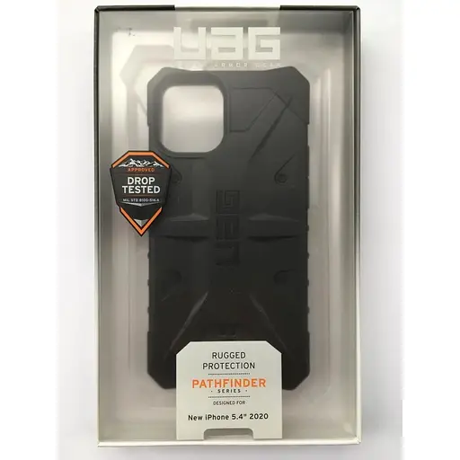 Оригинальный противоударный чехол UAG Pathfinder для iPhone 12 Mini (5.4") Black (112347114040) - фото 2