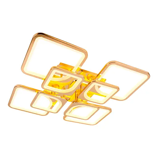 Люстра світлодіодна VALESO V K39047-4+4-TL GD з пультом - фото 9