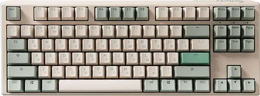 Клавіатура Ducky One 3 TKL Cherry MX Brown Matcha Cream UA (DKON2187-BUAPXМAEGGC1) - фото 1
