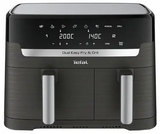 Мультипечь Tefal Dual Easy Fry&Grill Air Fryer EY905B10