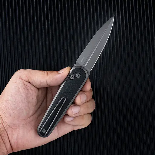 Ніж складаний SRM Twin 251MB-GB, чорний - фото 7