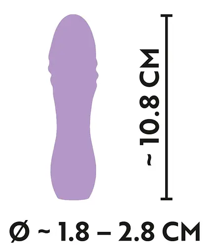 Вібратор Cuties Mini Vibrator 10.8 см фіолетовий - фото 6