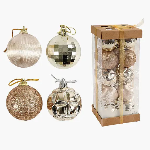 Набір ялинкових прикрас, C67401, 20 шт.