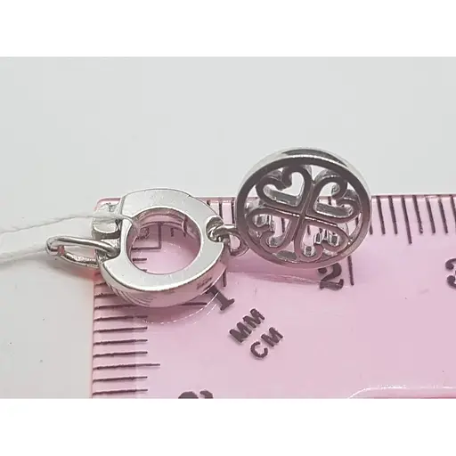 Серебряная подвеска-шарм Харьковская ювелирная фабрика. 500526-КР - фото 3