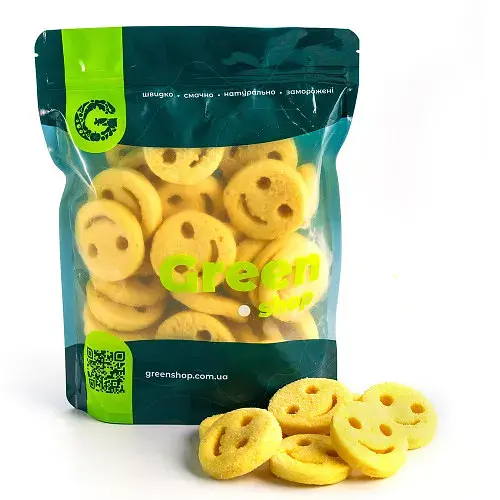 Заморожені посмішки Green Shop картопляні 500 г