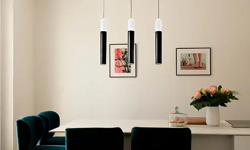 Світильник стельовий Brille підвісний тубус BL-466S/3*10W BK LED - фото 3