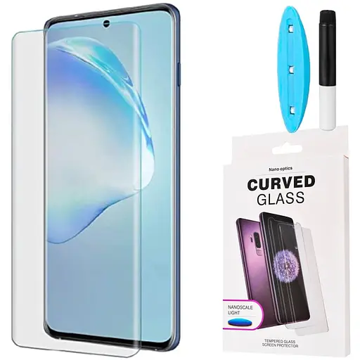 Захисне скло DK для Oppo Reno9/Reno9 Pro UV Curved 015456 clear
