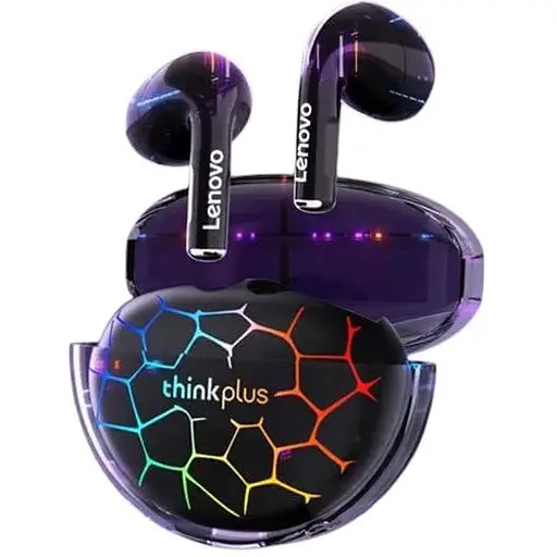 TWS-наушники Lenovo LP80 Pro black RGB