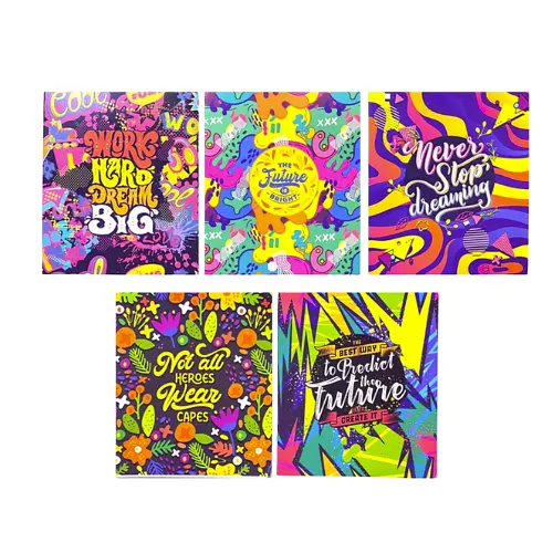 Зошит шкільний Тетрада 48 аркушів клітинка Фемілі Лайн 5 шт .