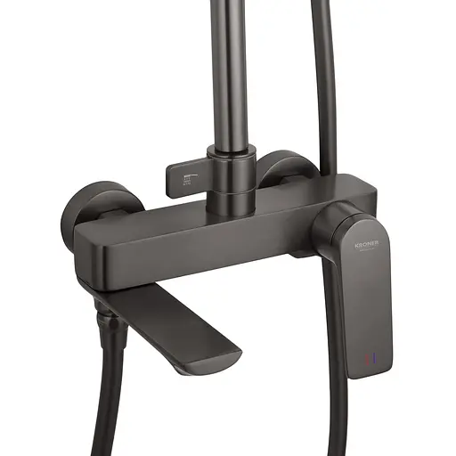 Душова система Kroner KRP Graz - GRP063, Графіт - фото 3