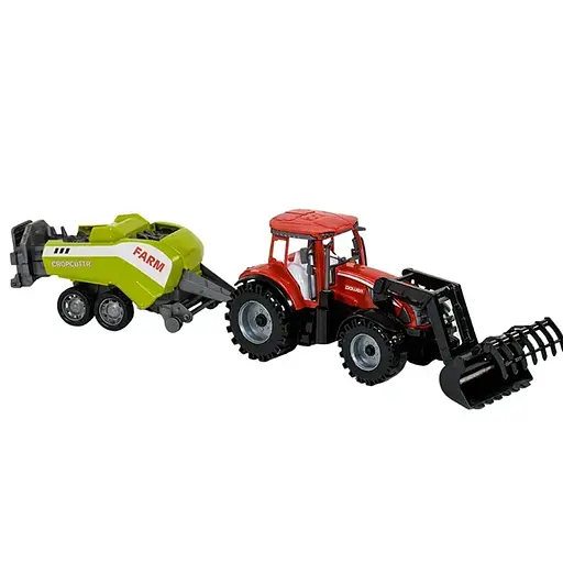 Трактор з причепом, інерція (В асортименті) 0488-404/0488-405