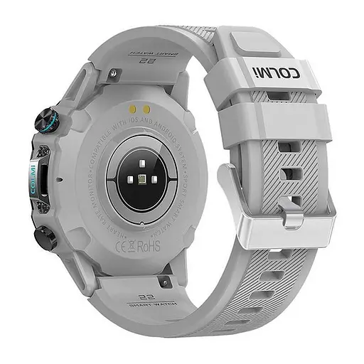 Розумні смарт-годинник Colmi M42 фітнес браслет Gray (17830) - фото 4