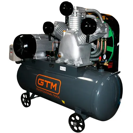 Поршневой воздушный компрессор 300 л GTM KCJ3120-300L ременный - фото 1