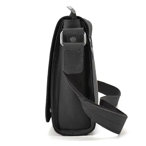 Чоловіча шкіряна сумка через плече TARWA 26х22х6 см sum0025883 - фото 4