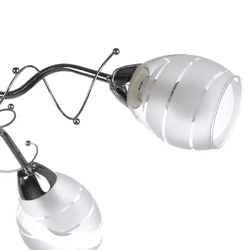 Люстра стельова Brille класична E14 40W CH (LK-246C/5) - фото 3