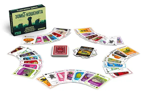 Взрывные котята Зомби котята Rozum - Настольная игра (R097UA) - фото 3