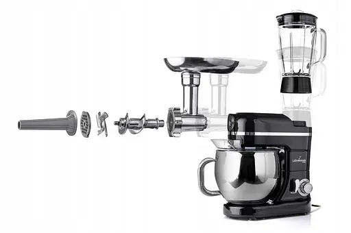 Кухонний комбайн Lehmann Mastic Black 3000 Вт - фото 3