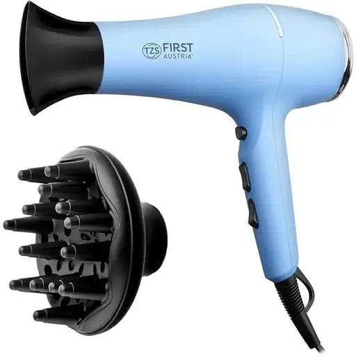 Фен First FA-5654-7-BU (диффузор) - фото 1