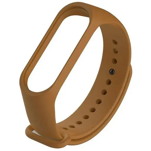 Ремешок Silicone Mi Band 5/6 Brown (12) - фото 1