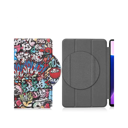 Чохол до планшета BeCover Smart Case Samsung Galaxy Tab A11 Plus SM-X236B 11.0" Graffiti (714005) - фото 6